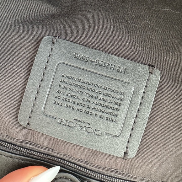 Coach Black and Brown Signature Tote - Picture 3 of 6